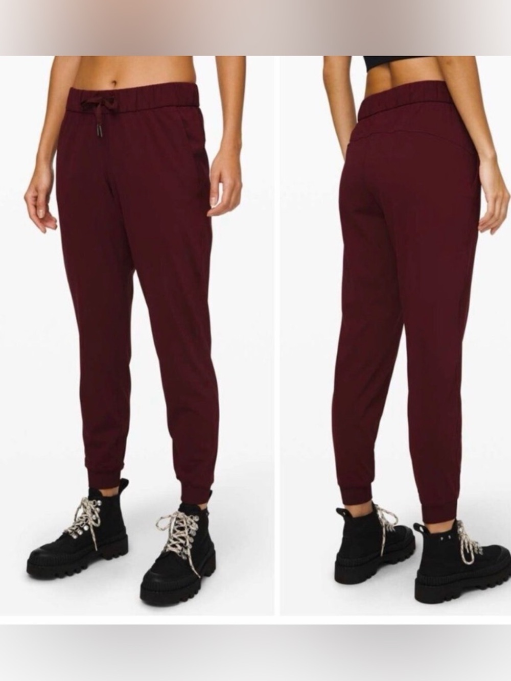 Lululemon On the Fly Jogger in Garnet Size 4